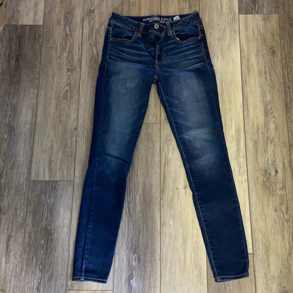 American Eagle super high rise jegging